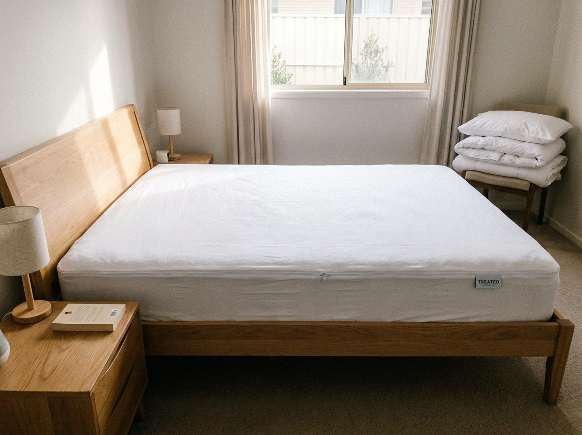 Bed bug treatment after